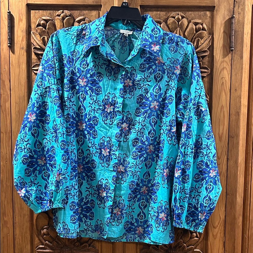 EUC Modaposa XL cotton blouse